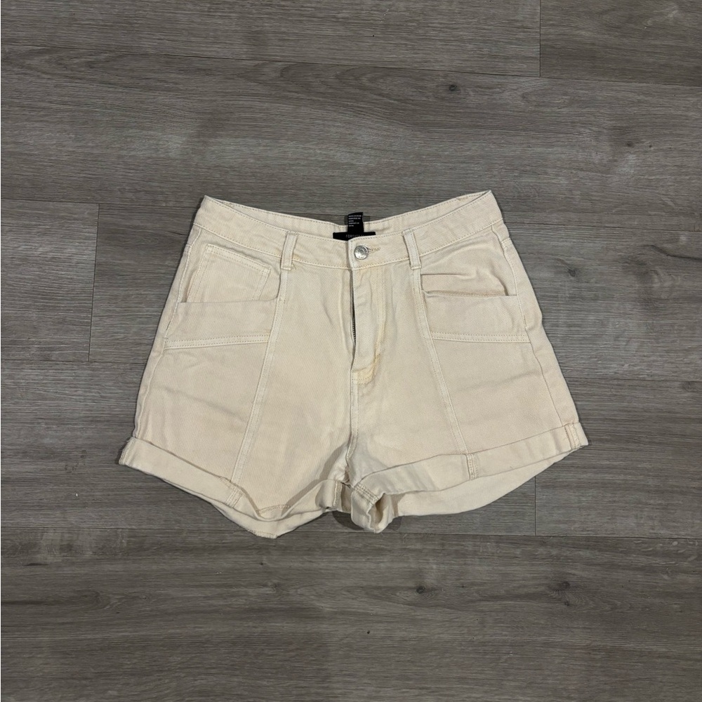 Tan Cargo Forever 21 Shorts